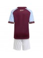 Billige Aston Villa Hjemmedraktsett Barn 2025-26 Kortermet (+ Korte bukser)
